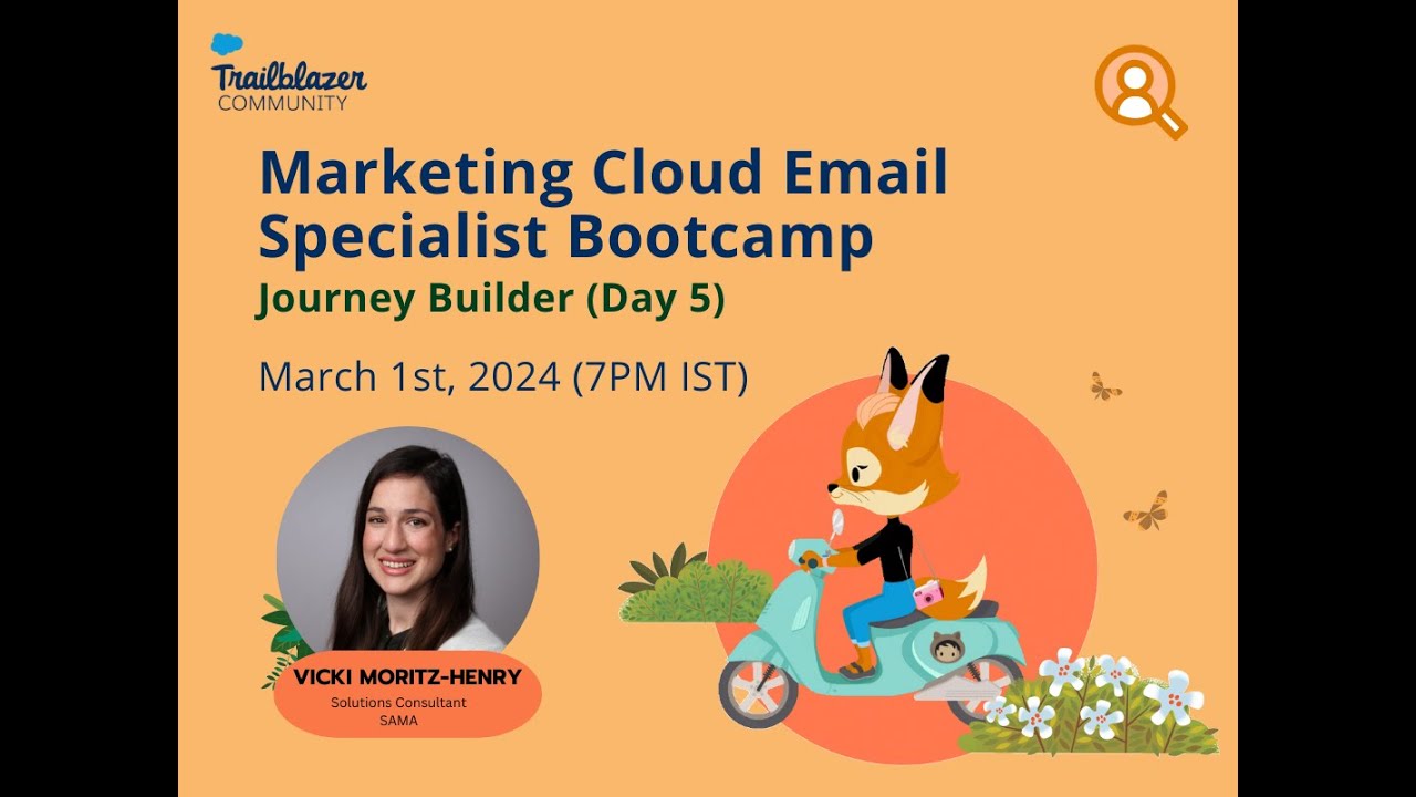 Bootcamp- Prepare for Your Marketing Cloud Email Marketing Specialist Certification Exam (Day 5)
