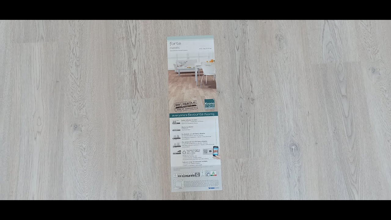 Ламинат Kronospan (Кроношпан) Forte - отзыв мастера