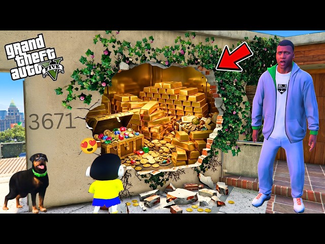 Franklin Found New Most Ultimate Secret Garage Door in His House GTA 5