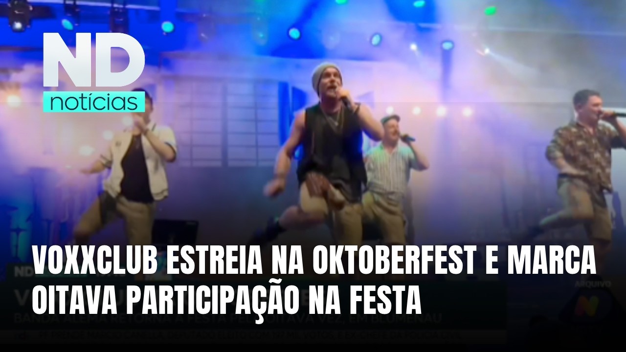 Banda alemã Voxxclub volta à Oktoberfest de Blumenau para nova apresentação