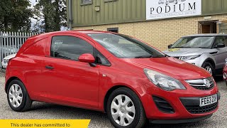 Vauxhall CORSA Van FE63ZXH