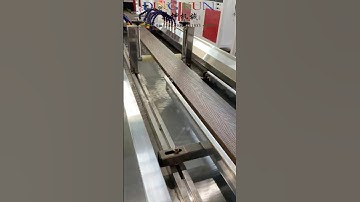 WPC PE Decking Profile Machine | How to Make WPC Decking Board? #machine #automobile #extrusion