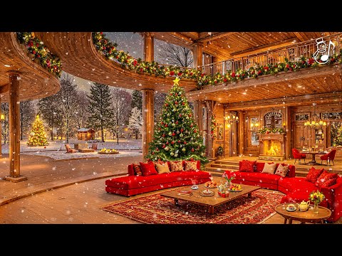 Relaxing Christmas Music With Fireplace Ambience Merry Christmas 2026 Top Christmas Songs Playlist 