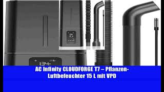 AC Infinity CLOUDFORGE T7 – Pflanzen-Luftbefeuchter 15 L mit VPD