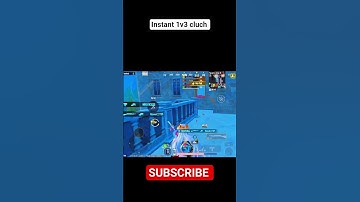 IMPOSSIBLE 1VS3 CLUCH💀☠️ #bgmi #bgmishorts #viral #1vs3#gaming