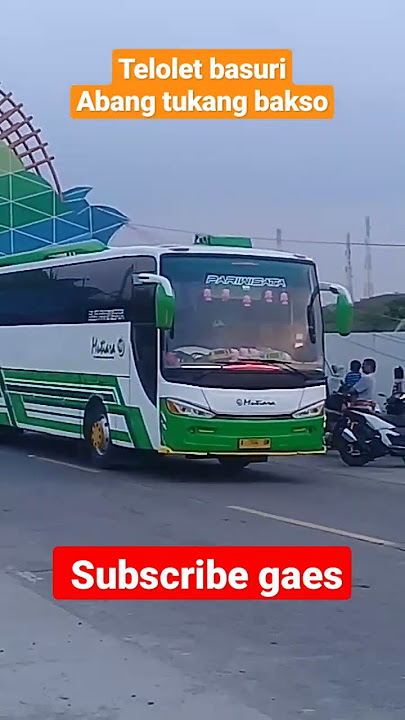 telolet basuri abang tukang bakso#teloletbasuri #busteloletbasuri