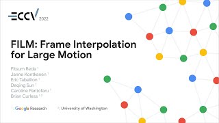 FILM: Frame Interpolation for Large Motion, in ECCV 2022