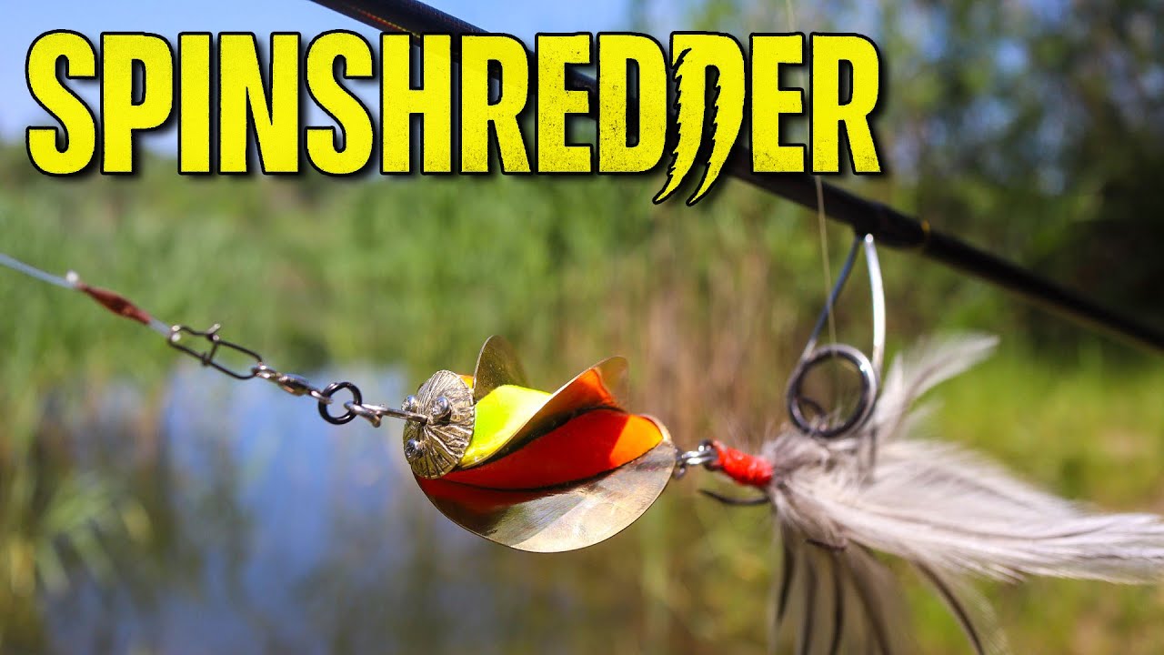 Feathered Brass-Blade Lure That Conquers Wild Water