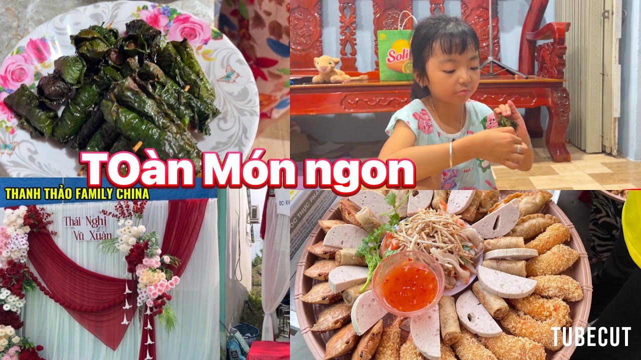 Giới Thiệu Nhà Tiệc Cưới Cho Họ Hàng ,Có Những Món Ăn Đơn Giản Nhưng Ăn Hoài không chán và rất Ngon.