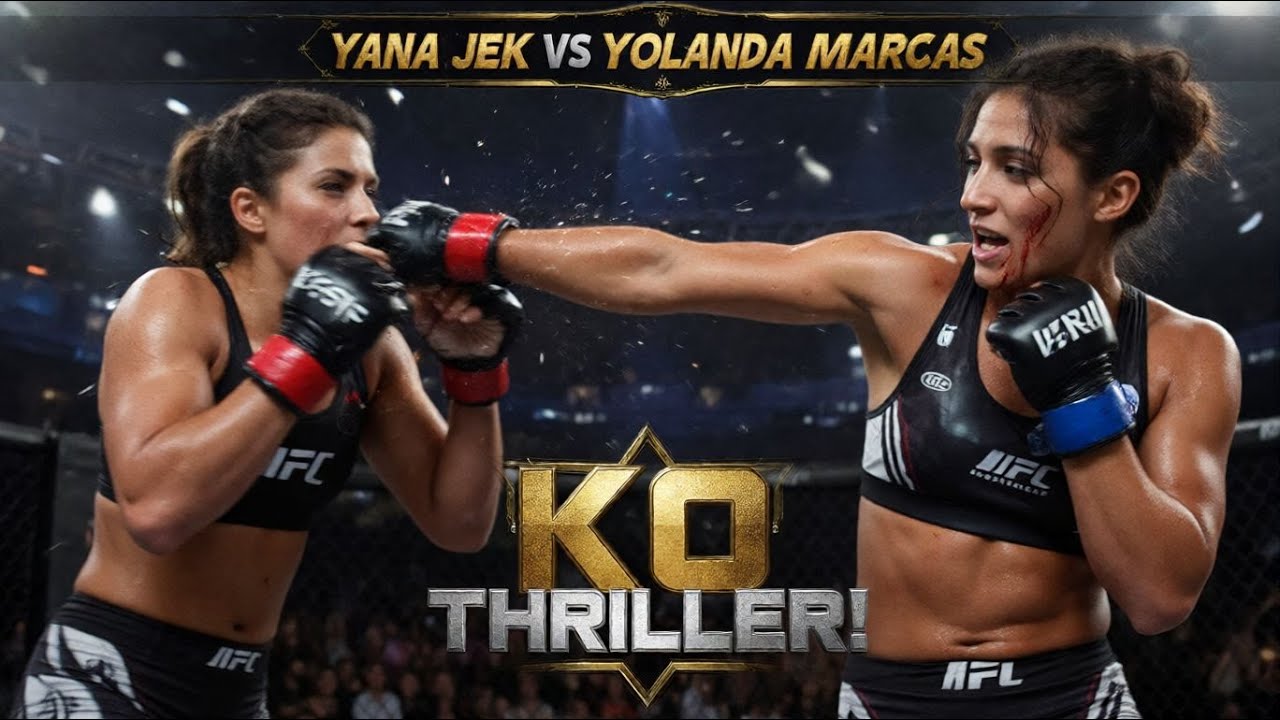 Яна Джек vs Иоланда Маркос | Триллер нокаутом в женском легчайшем весе UFC
