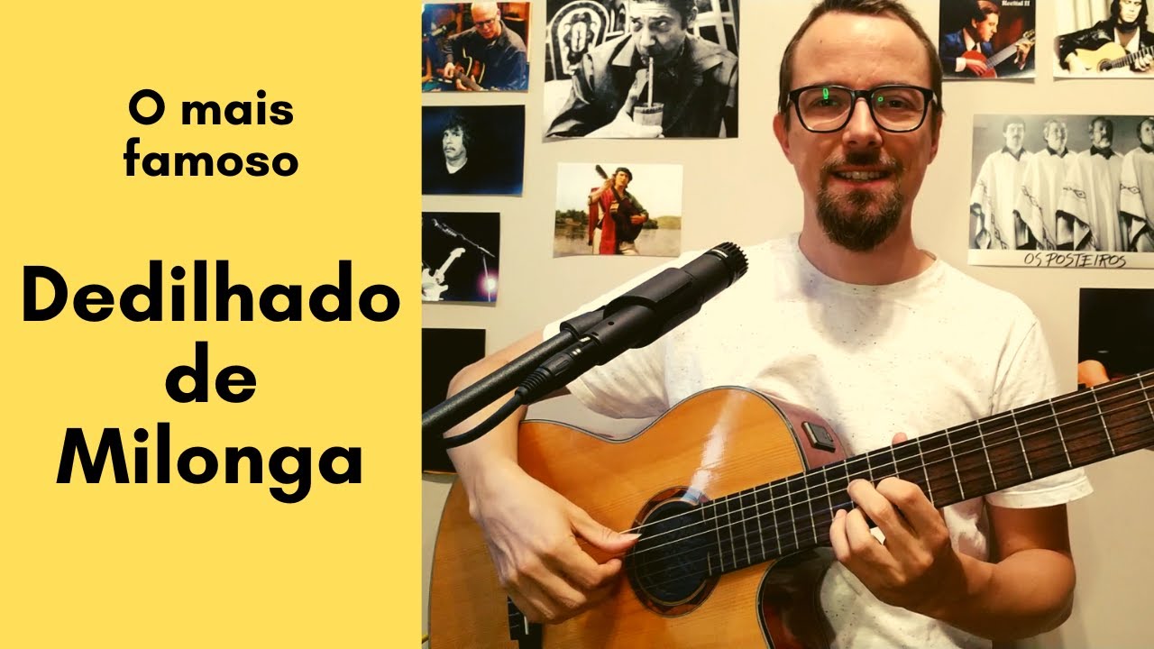 O mais FAMOSO DEDILHADO de MILONGA e suas variações | Como tocar milonga - Aula 27