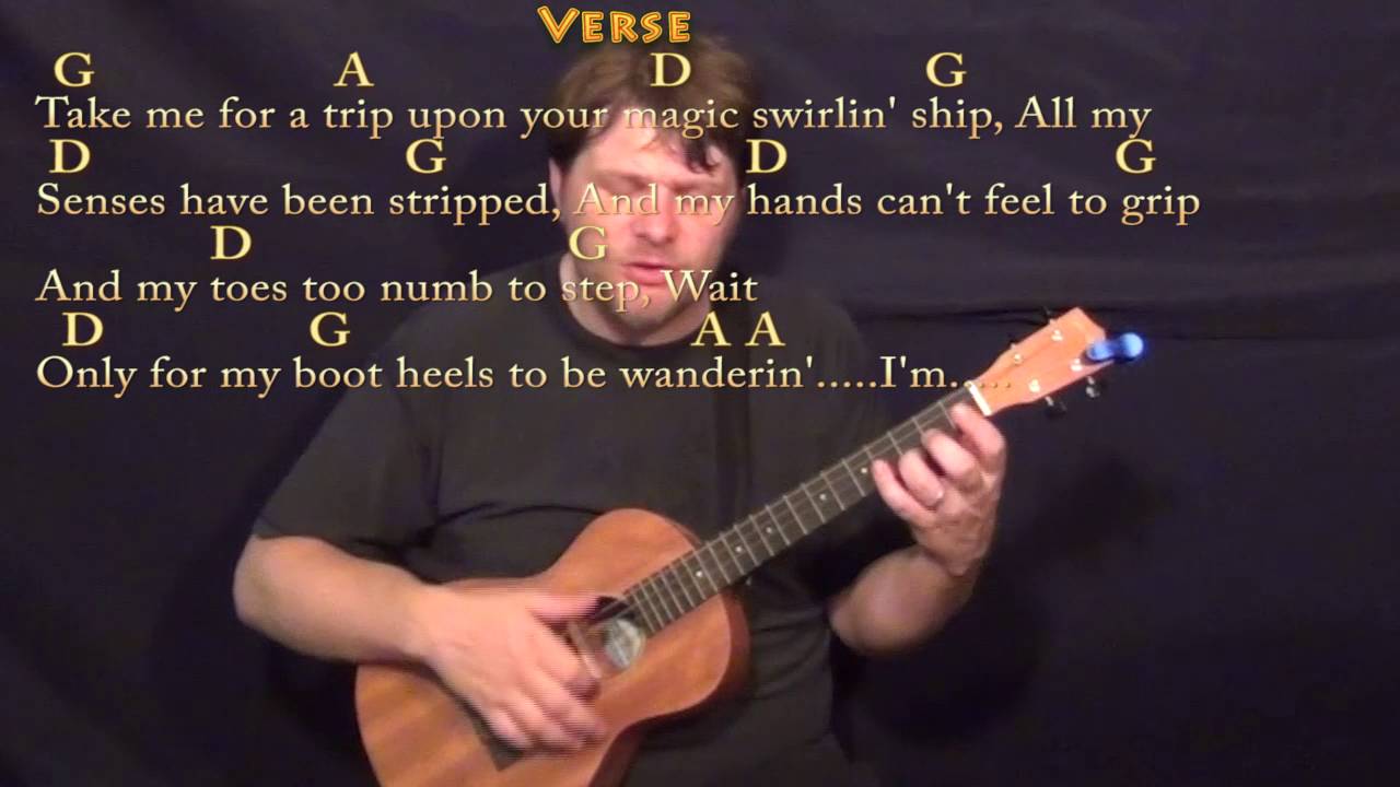 Mr. Tambourine Man (The Byrds) Bariuke Cover Lesson with Chords/Lyrics