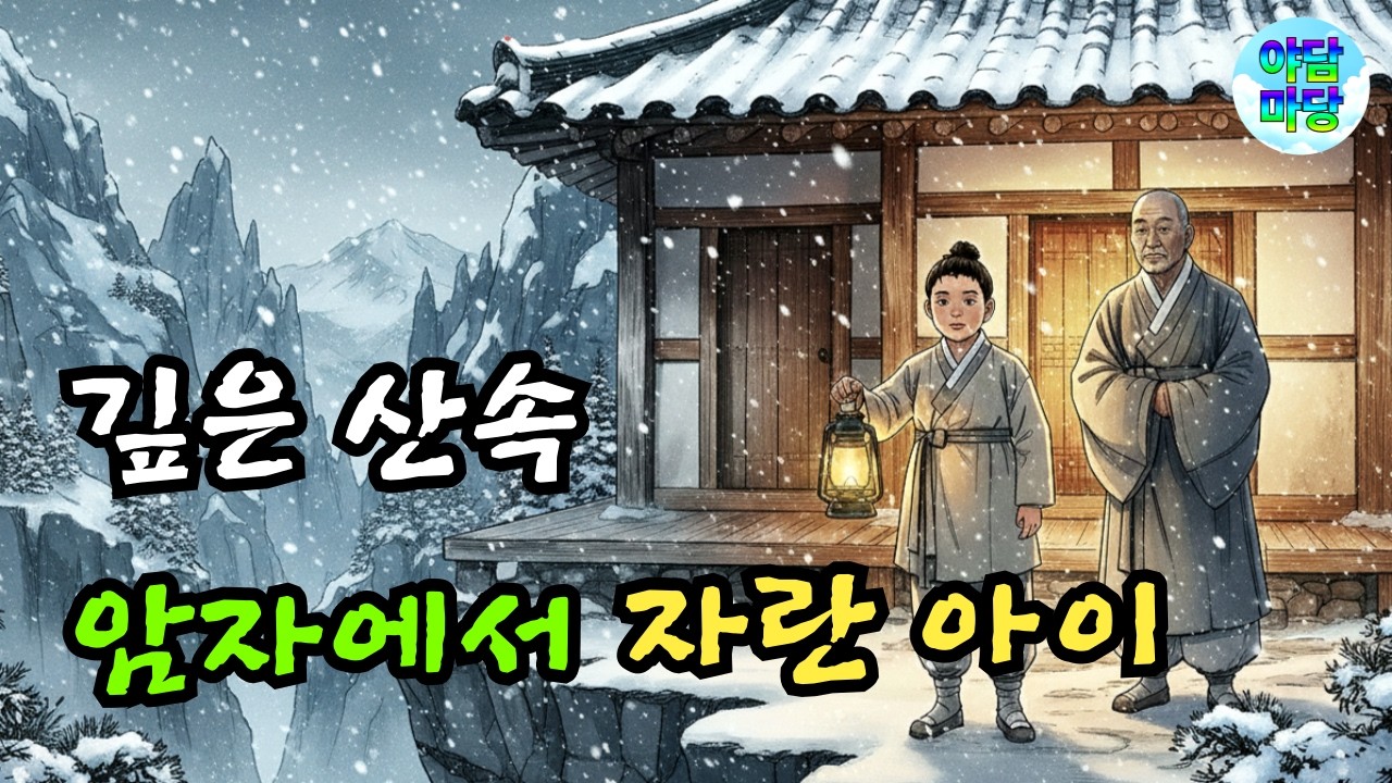 깊은 산속 암자에서 자라난 한 아이의 이야기
