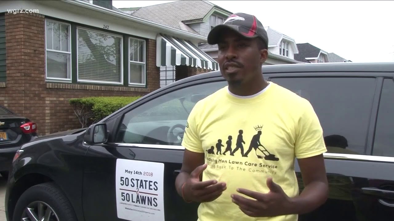 National Lawn Mowing Service comes to Buffalo - YouTube