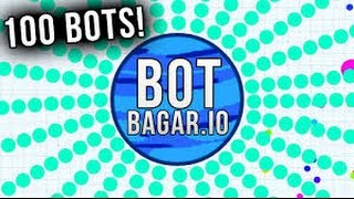 AGAR.IO NEW 100 BOTS FREE ! NO LAG !