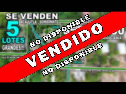 🔴 VENDIDO NO DISPONIBLE 5 Lotes con Árboles Frutales🔴 | CRV El Salvador