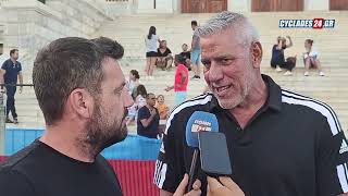 Ο Τζο Αρλάουκας στο CYCLADES24 για το Stoximan AegeanBall Festival στη Σύρο