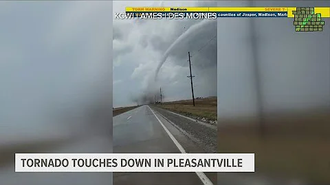 Hail hammers central Iowa Tuesday; at least 1 tornado touched down