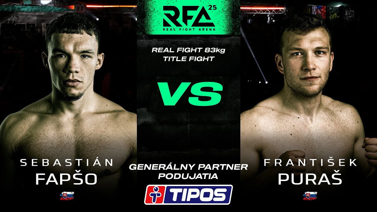 Sebastián FAPŠO VS František PURAŠ (REAL FIGHT) | RFA 25 ŽILINA