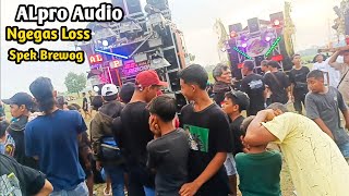 ALPRO AUDIO NGEGAS LOS LANGSUNG PADA TUTUP TELINGA PENYEWA SANGAT PUAS