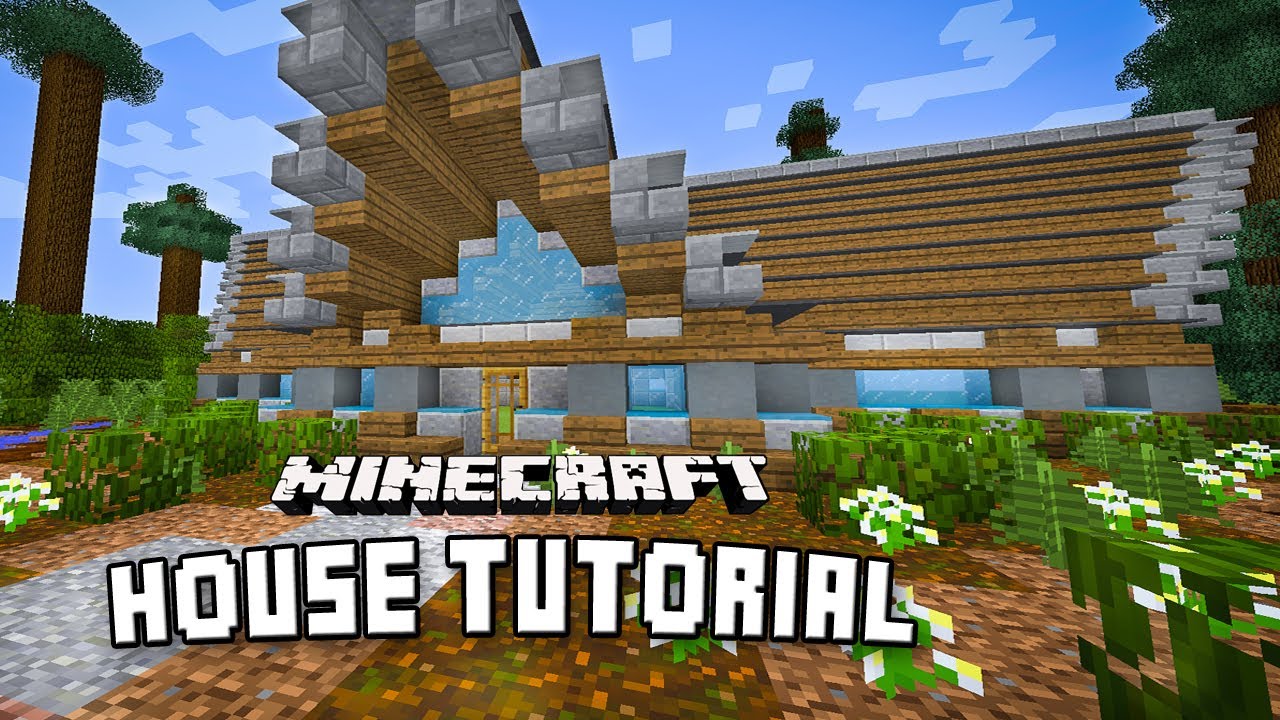 How To Make A Modern Mountain House In Minecraft Scarland Fishing