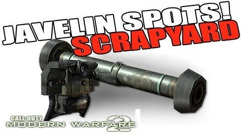 Scrapyard: Javelin Spots Tutorial Guide! (Best Locations) MW2