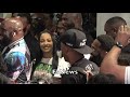 LOL What Adrien Broner Said To Tank After Barrios KO To Make Him Laugh  EsNews Boxing