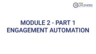 Module 2 - Engagement Automation Campaign Setup 2