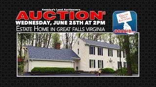 Estate Home For Sale at Auction | Great Falls, Virginia | Fairfax County | 22066