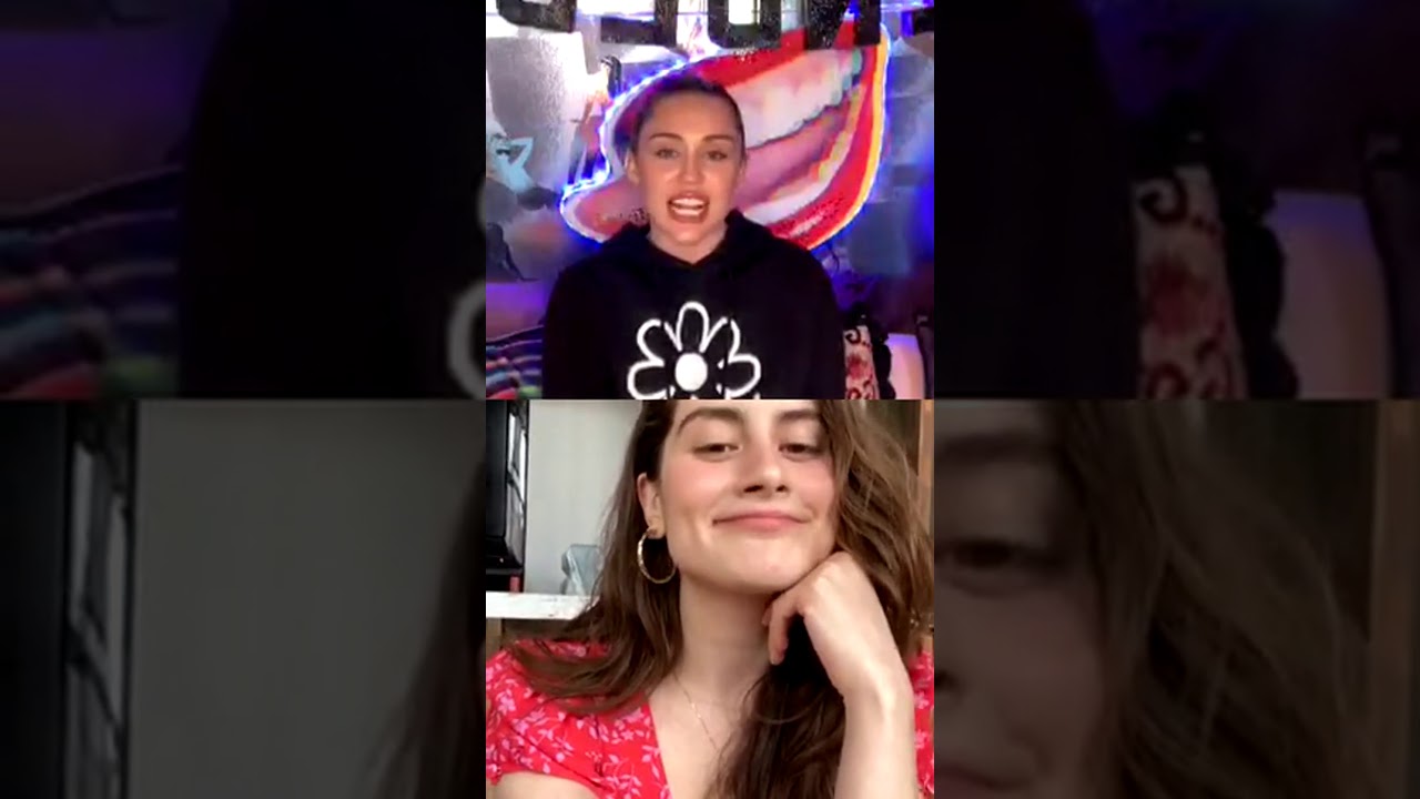 Miley Cyrus Live Stream, April 3, 2020