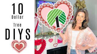 💖10 DIY DOLLAR TREE VALENTINES DAY\/ROMANTIC DECOR CRAFTS 💖Olivias Romantic Home DIY