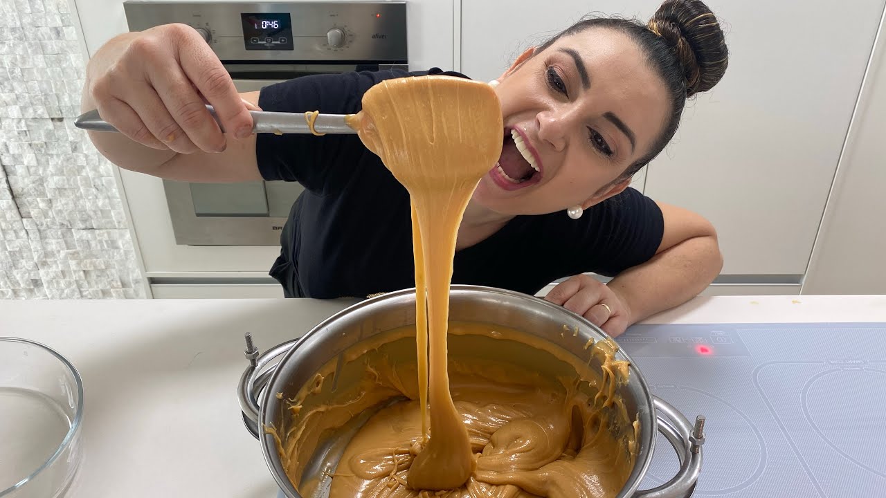 DOCE DE LEITE CREMOSÃO COM 2 INGREDIENTES