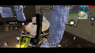 Free fire Last zone Circle 1v1 fight my noob gameplay with AR+SHOTGUN