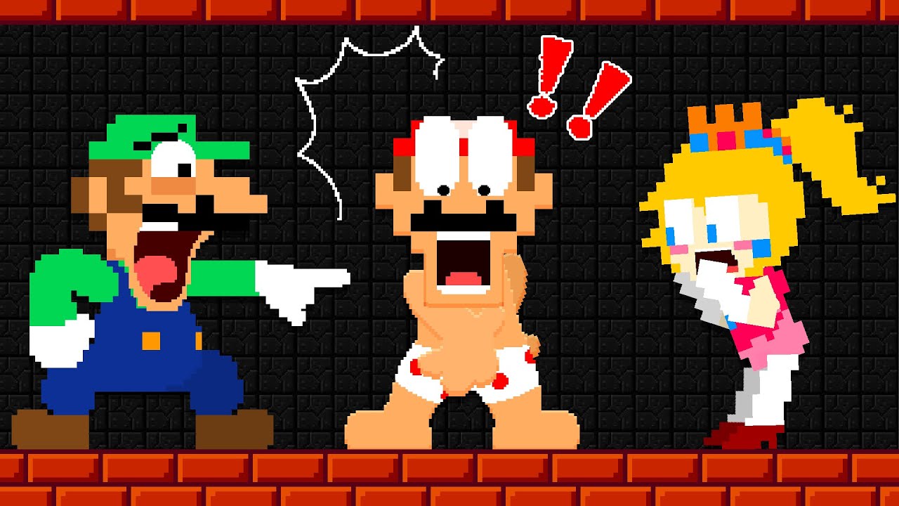 Super Mario Bros: Mario's FUNEST Troll Level! - Super TROLL Odyssey ...