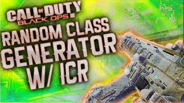 Black Ops 3: ICR RANDOM CLASS SETUP! "RANDOM CLASS GENERATOR" #3 (COD BO3)