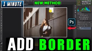 How to add a border in photoshop 2023