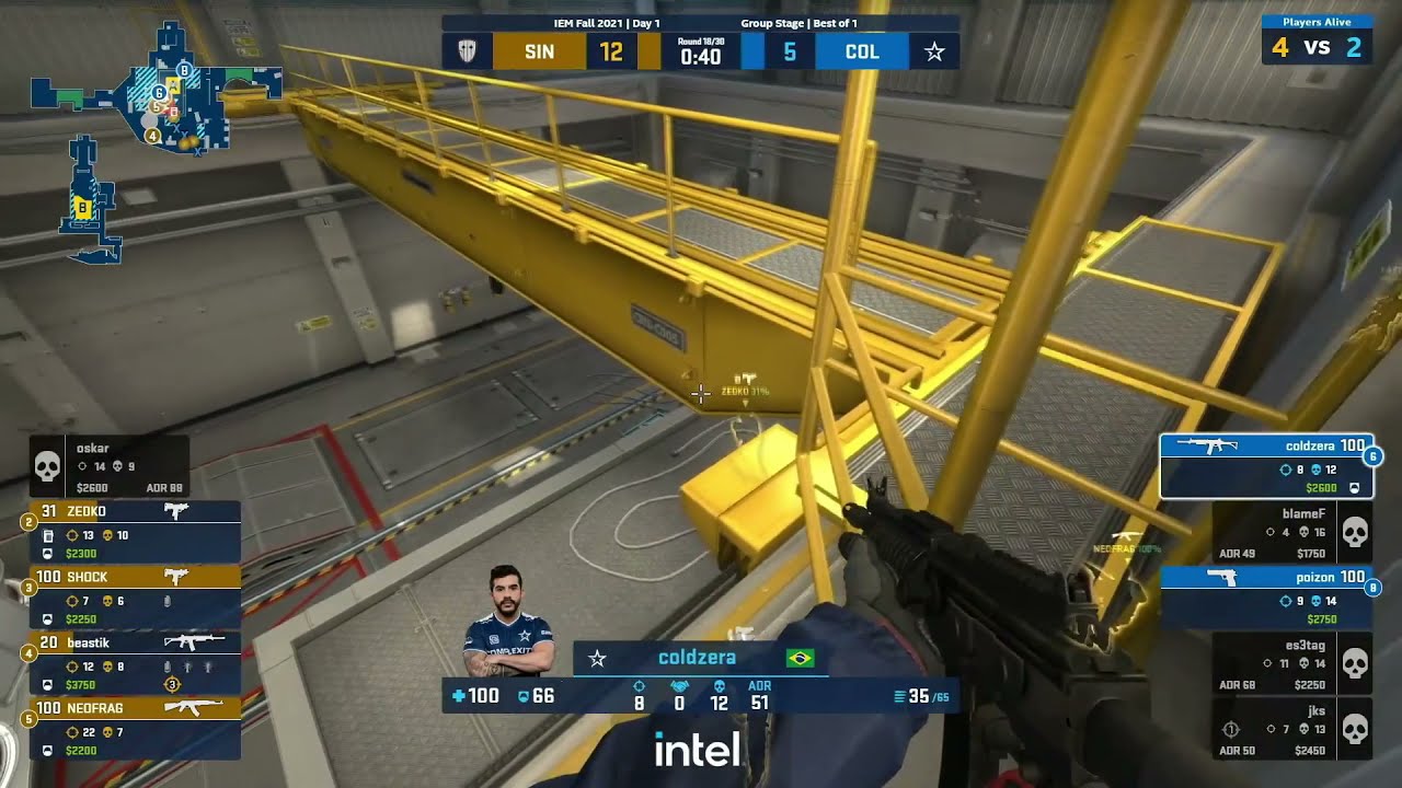 coldzera 1vs3 - Complexity vs Sinners IEM Fall 2021 Europe