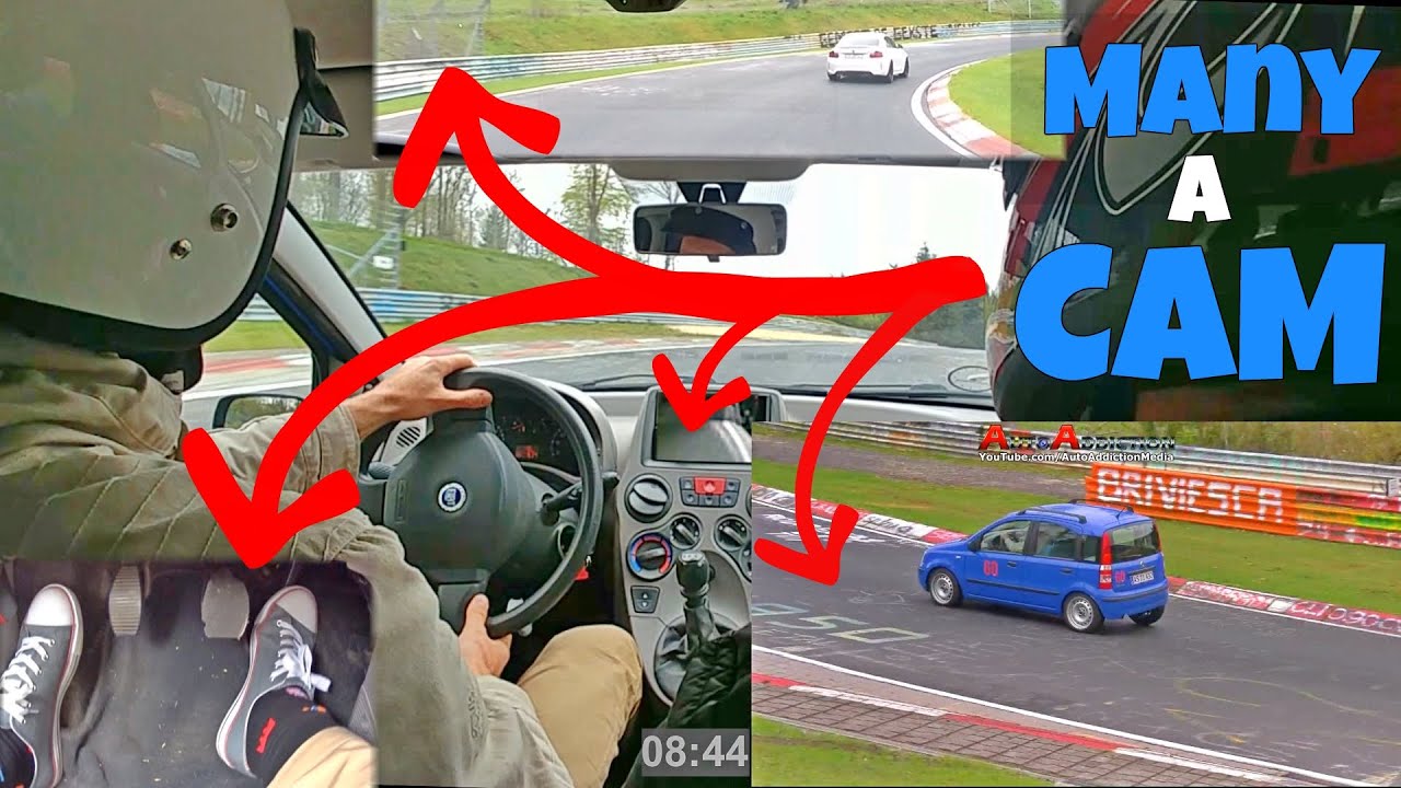 Nordschleife BTG Fiat Panda - Chase cam - 28.04.2019