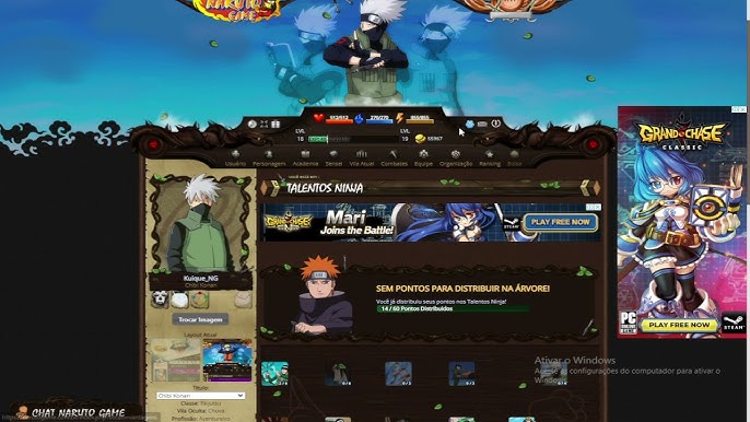 Naruto Game Dicas: Jornal do Mundo Ninja #6