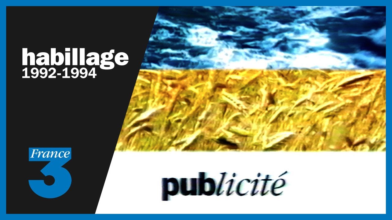 🔵 FRANCE 3 - Habillage (1992 -1994)