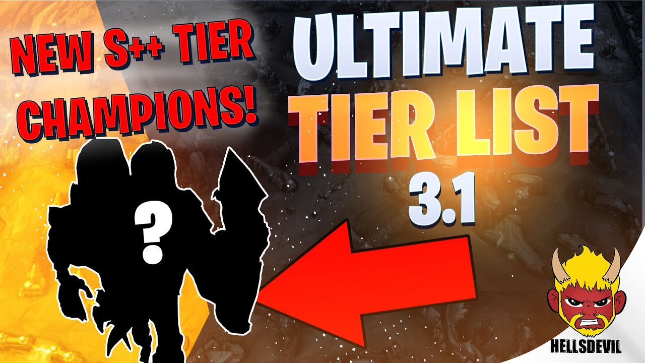 WILD RIFT 3.1 TIER LIST - BEST CHAMPIONS NOW IN THE BIGGEST WILD