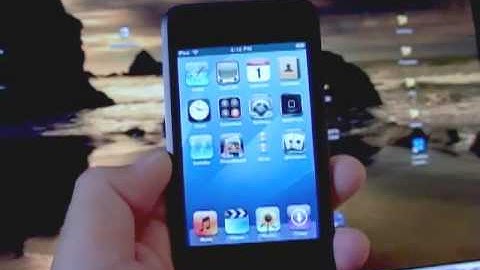 iPod Touch Jailbreak to 1.1.2 Firmware