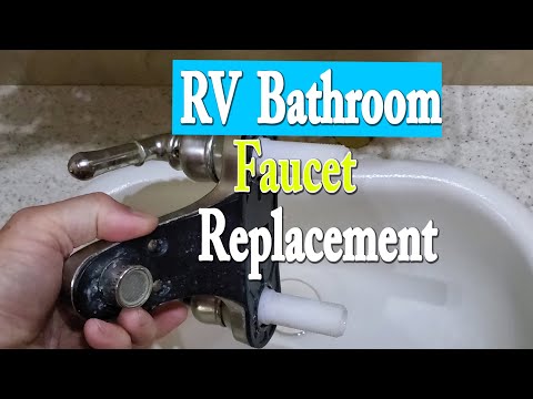 rv-bathroom-sink-faucet-replacement-||-motorhome-living