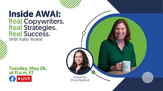 Inside AWAI: Real Copywriters. Real Strategies. Real Success. 📱