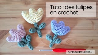 Tuto Des Tulipes En Crochet