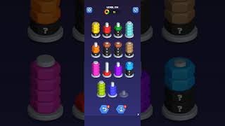 Nut sort - color puzzle game by kiwi fun level 374