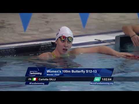 Women's 100 m Butterfly S12 - 13 | Final | Mexico City 2017 World Para Swimming Championships