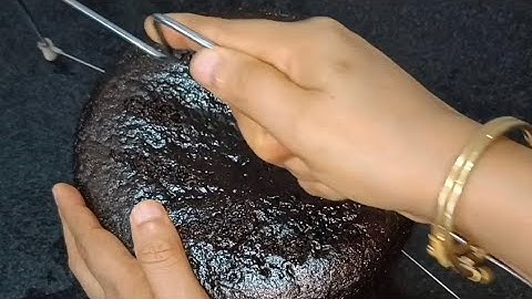 Easy to use cake slicer / how to use cake leveler