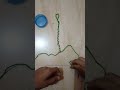 how to make bracelet with yarn 🧶 subscribe 🙏💃