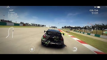 Grid Autosport Sepang international circuit south circuit reversed race 2, #androidgames, #race